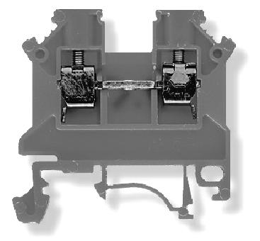 КЛЕМА ZSG 1-2.5N СИВА 