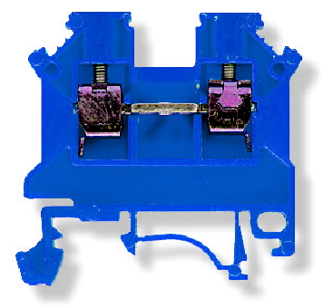 КЛЕМА ZSG 1-6.0N СИНЯ 