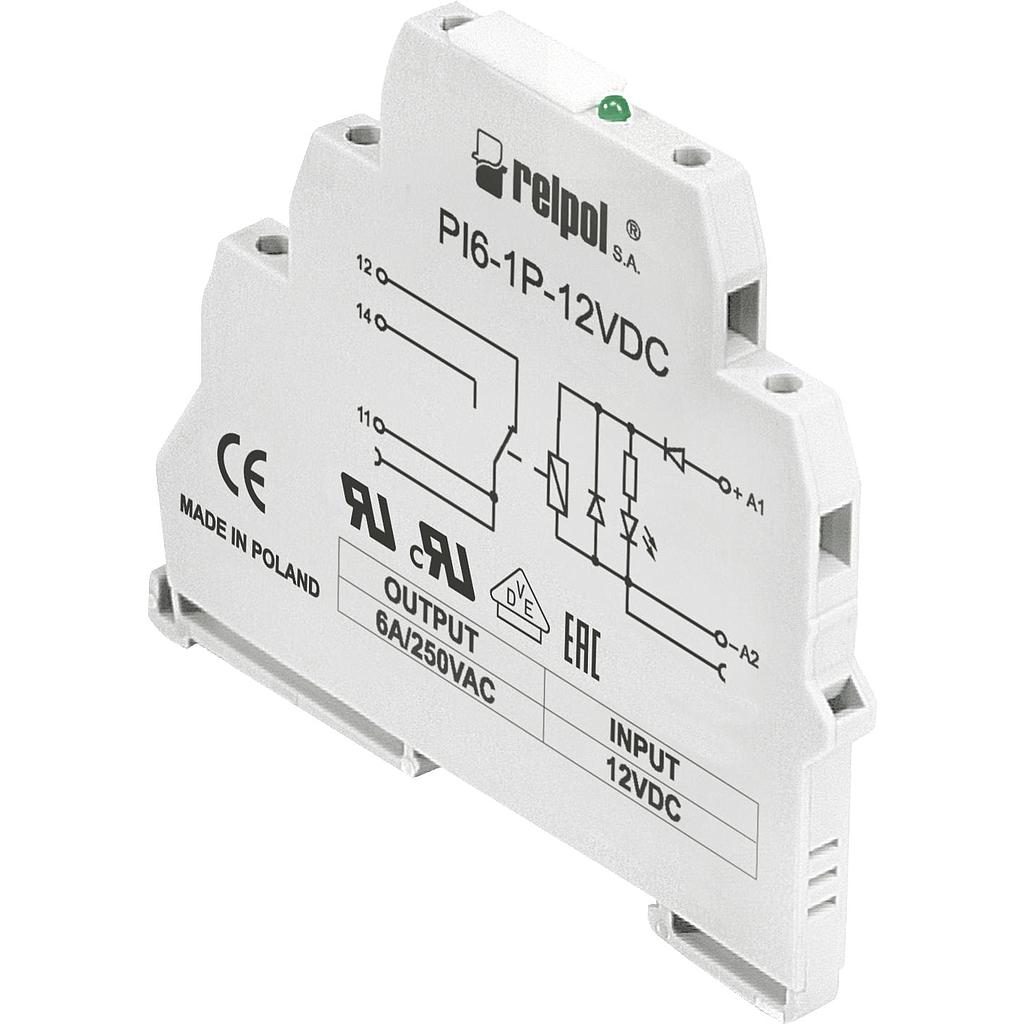 РЕЛЕ PI6-1P-24VAC/DC 